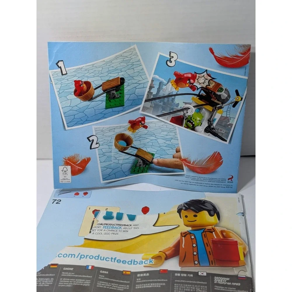LEGO the Angry Birds Movie: Pig City Teardown (75824) Manuel's Only Fast Shippin